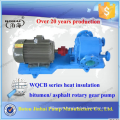 WQCB asphalt pump gear pump for resin/tar/paraffin